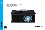 Infocus IN3916 data projector