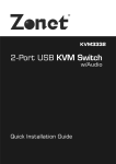 Zonet KVM3332 KVM switch