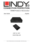 Lindy HDMI Pattern Generator
