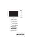 Smeg FMC24X-1 microwave