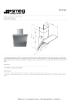 Smeg KTS75C cooker hood