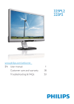 Philips Brilliance LED monitor with PowerSensor 225PL2ES