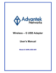Advantek Networks AWN-USB-54R