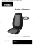 HoMedics Shiatsu Plus Massager w/ Heat