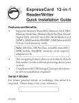 Siig Reader/Writer ExpressCard