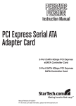 StarTech.com 2 Port SATA 6 Gbps PCI Express SATA Controller Card