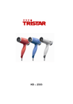 Tristar HD-2333 hair dryer