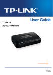 TP-LINK TD-8616 modems