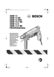 Bosch GBM 10-2 RE