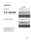 ONKYO TX-SR308