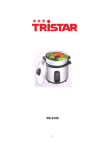 Tristar RK-6109 rice cooker