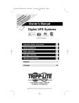 Tripp Lite Audio/Video Digital UPS