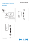 Philips PC Headset SHM6103U