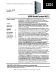 IBM eServer BladeCenter HS22