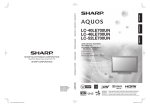 Sharp LC-40LE700UN 40" Full HD Black LCD TV