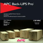 APC BP1000 uninterruptible power supply (UPS)