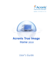 Acronis True Image Home 2010