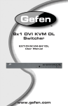 Gefen EXT-DVIKVM-841DL KVM switch
