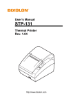 Samsung STP-131P label printer