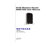 Netgear WNB1100 ADSL Wi-Fi Ethernet LAN Black