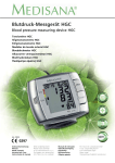 Medisana Bloodpressure monitor HGC