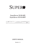 Supermicro SYS-5016I-MR server barebone