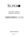 Supermicro SYS-5016I-TF server barebone