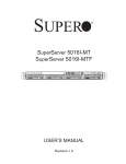 Supermicro SYS-5016I-MTF server barebone