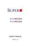 Supermicro MBD-C2SEA-B motherboard