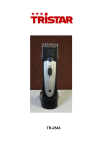 Tristar Rechargeable trimmer