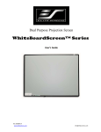 Elite Screens WhiteBoardScreen 80"