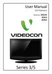 Videocon VU325LDF 32" Full HD Black LCD TV