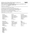NEC WM-46UN-P