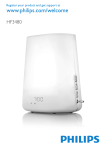 Philips HF3480/01 Dusk simulation Wake-up Light