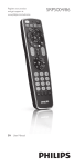 Philips SRP5004/53 remote control