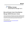 Microsoft System Center Virtual Machine Manager 2008 R2 Workgroup, OLP-NL, 1u, ENG