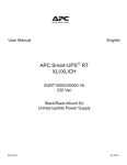 APC SURT20KRMXLI Kit