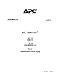 APC BAT SMT + 750VA