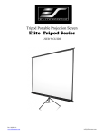 Elite Screens T100UWH projection screen