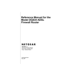 Netgear DG834 ADSL White router