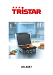 Tristar Contact grill