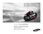 Samsung SMX-C10GP hand-held camcorder