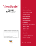Viewsonic PJD6221 data projector