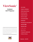 Viewsonic PJD6241 data projector