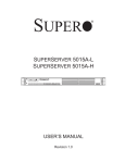 Supermicro SuperServer 5015A-L