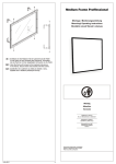 Medium Frame Professional, 200x150cm, Typ D