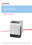 KYOCERA FS-C5400DN/KL3