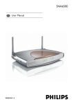 Philips Wireless Modem Router SNK5620