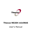 Thecus 640GB N0204 miniNAS