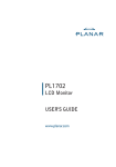 Planar Systems PL1702-BK